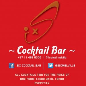 Six Cocktail Bar logo 300x300