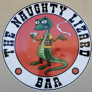 The Naughty Lizard logo 298x300