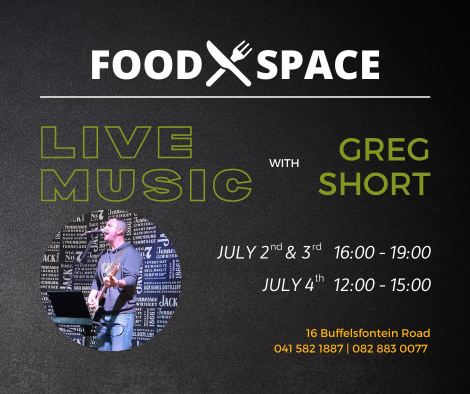 Food Space Live Music with Greg Short Food Space Live Music with Greg Short