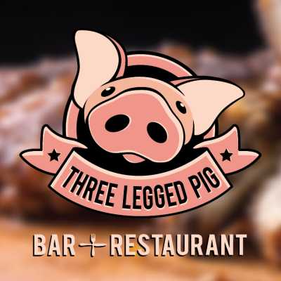 three legged pig bar restaurant port elizabeth logo