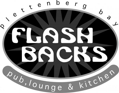 flashbacks pub lounge kitchen plettenberg bay logo