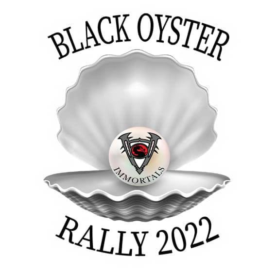 black oyster rally logo