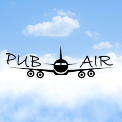 pub air aviators bar grub east london logo