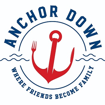 anchor down sports bar jeffreys bay logo
