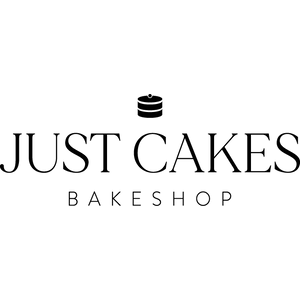 white Just Cakes   Just Cakes Bakeshop Black 300x300 Copy