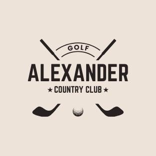 alexander country club golf course east london logo