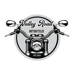 valley road motorcycles function venue bar logo